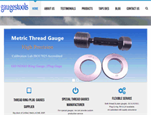 Tablet Screenshot of gaugestools.com